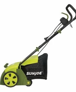 Garden Tools Sun Joe 13-Inch 12-Amp Electric Scarifier And Lawn Dethatcher W/ Collection Bag (AJ801E)